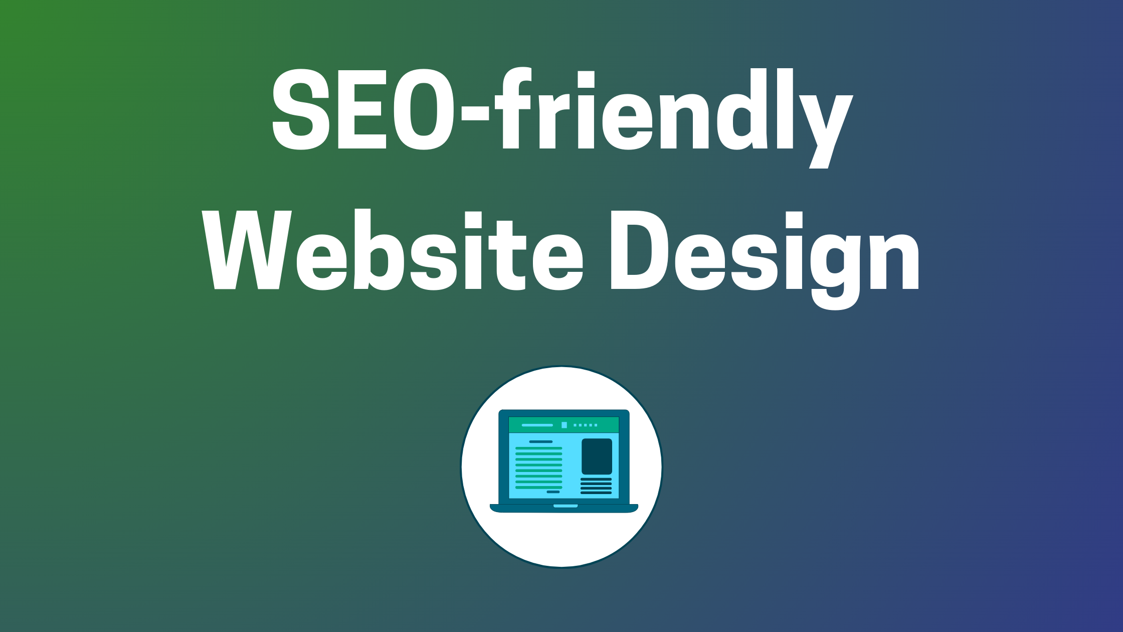 SEO-friendly Website Design